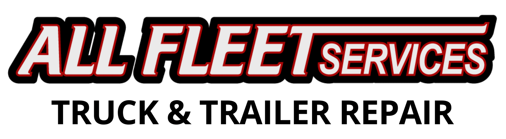 All Fleet Services - BlackRedWhite Logo